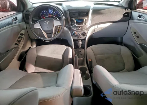 2016 Hyundai Accent Se from USA, damaged, VIN KMHCT4AE7GU015860